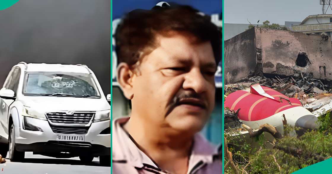A man counts himself lucky after he escaped death while driving towards the Air India plane crash scene. A man counts himself lucky after he escaped death while driving towards the Air India plane crash scene.