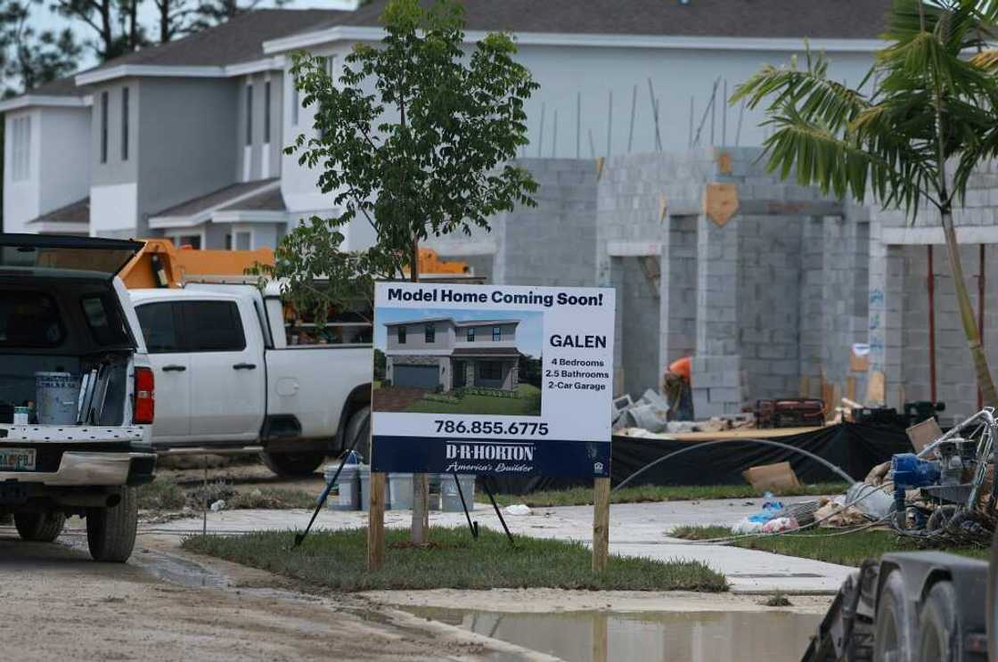 US new home sales eased to an annual rate of 679,000 in October, cooling from September's figure, said the Commerce Department US new home sales eased to an annual rate of 679,000 in October, cooling from September's figure, said the Commerce Department