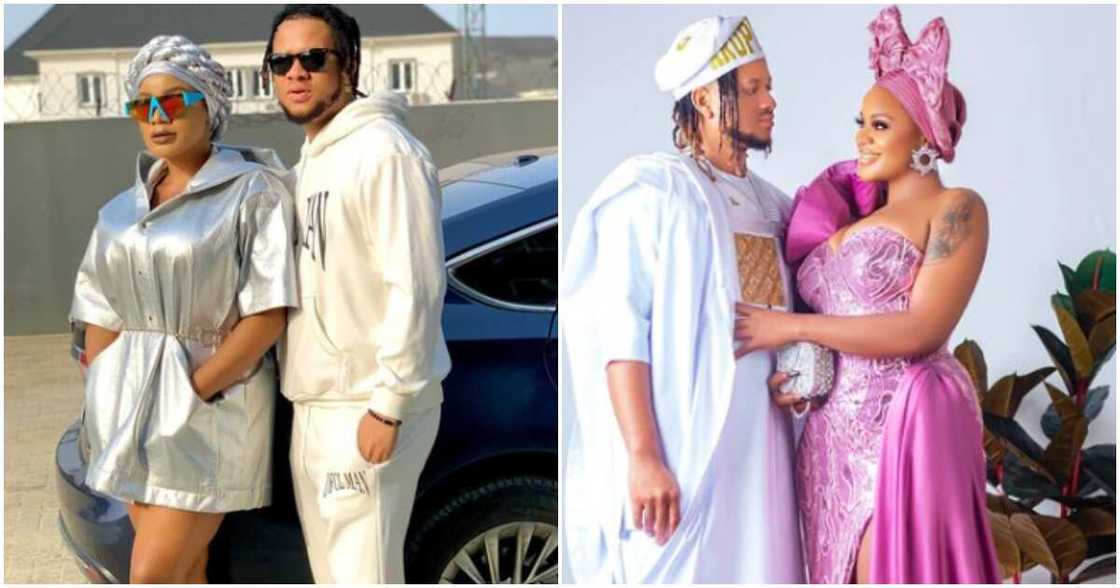 Actress Uche Ogbodo and her husband Actress Uche Ogbodo and her husband