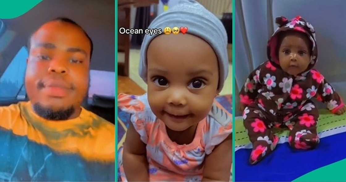 Funny dad warns baby against vommitting Funny dad warns baby against vommitting