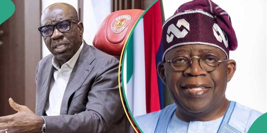 Obaseki blasts Tinubu over subsidy removal/Obaseki said Tinubu's government has no clear plan after removing fuel subsidy Obaseki blasts Tinubu over subsidy removal/Obaseki said Tinubu's government has no clear plan after removing fuel subsidy