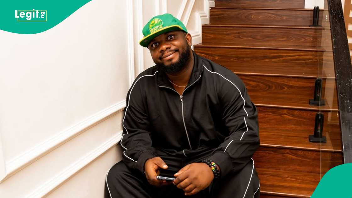 Sabinus trends over video with mystery lady, fans react