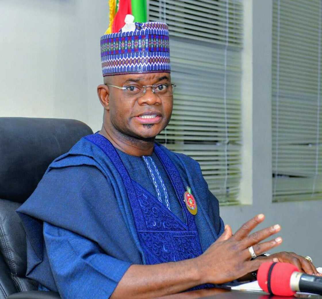 Governor Yahaya Bello frowns against exam malpractices in Kogi. Governor Yahaya Bello frowns against exam malpractices in Kogi.