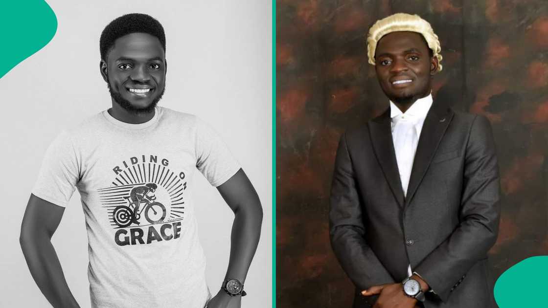 Man becomes a lawyer after writing JAMB three times. Man becomes a lawyer after writing JAMB three times.