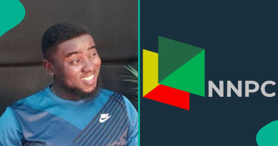 Nigerian man shares up as NNPC 2024 recruitment test moves to interview stage. Nigerian man shares up as NNPC 2024 recruitment test moves to interview stage.