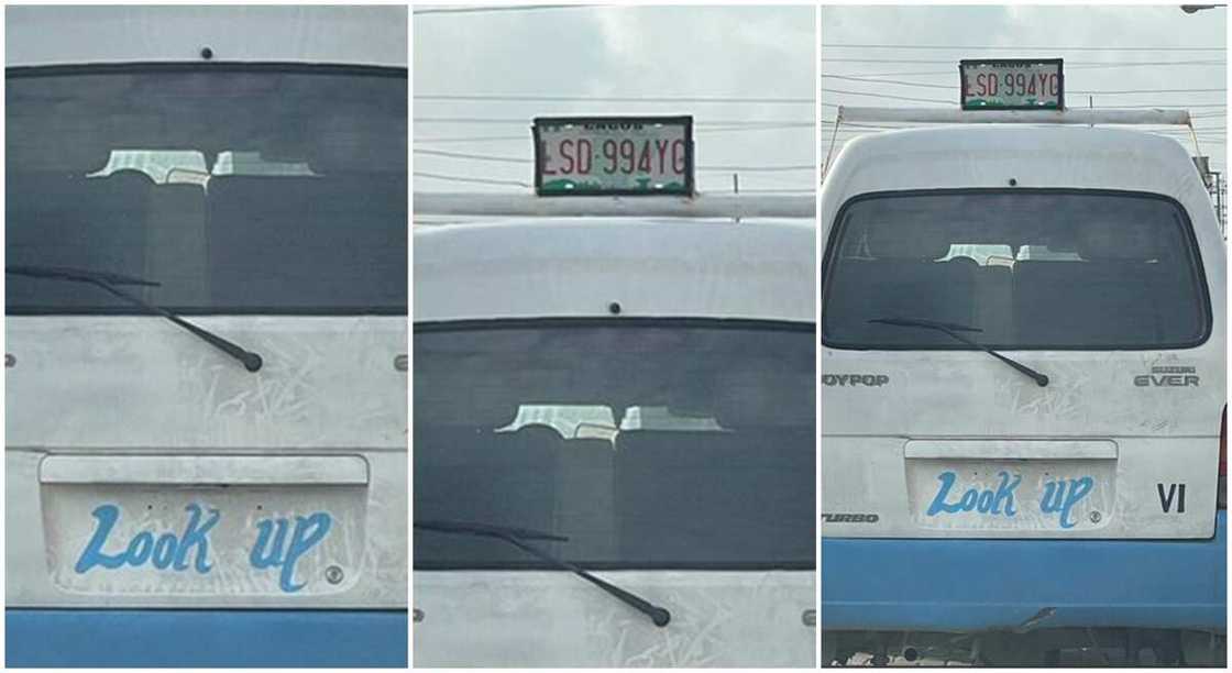 Strange plate number seen in Lagos state. Strange plate number seen in Lagos state.