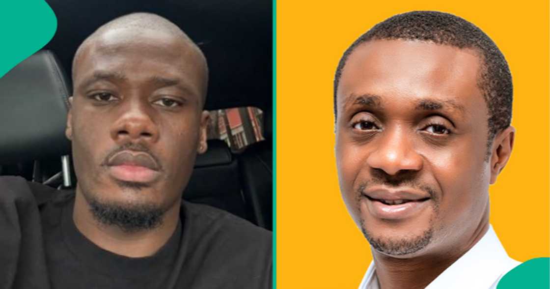 Man in tears after hearing Pastor Nathaniel Bassey's story about his wife's miscarriages. Man in tears after hearing Pastor Nathaniel Bassey's story about his wife's miscarriages.