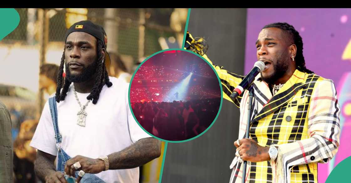 Burna Boy in Paris, Burna Boy on stage