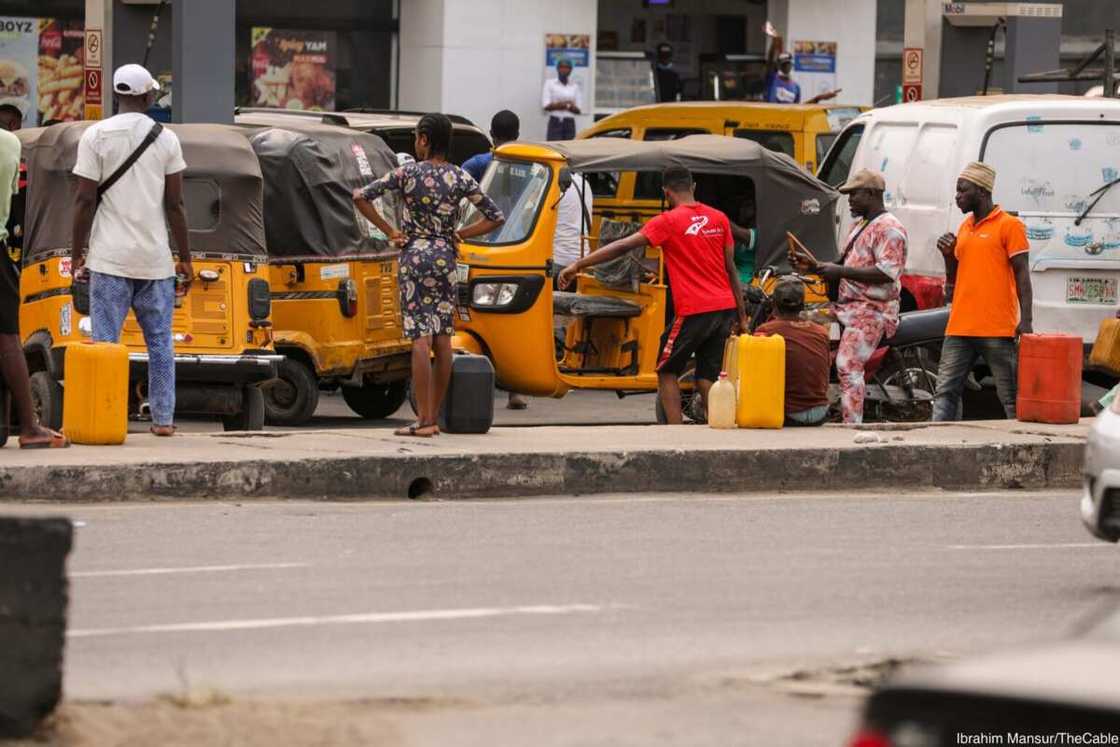 Transport fares rise, filling stations sell petrol above N200 Transport fares rise, filling stations sell petrol above N200