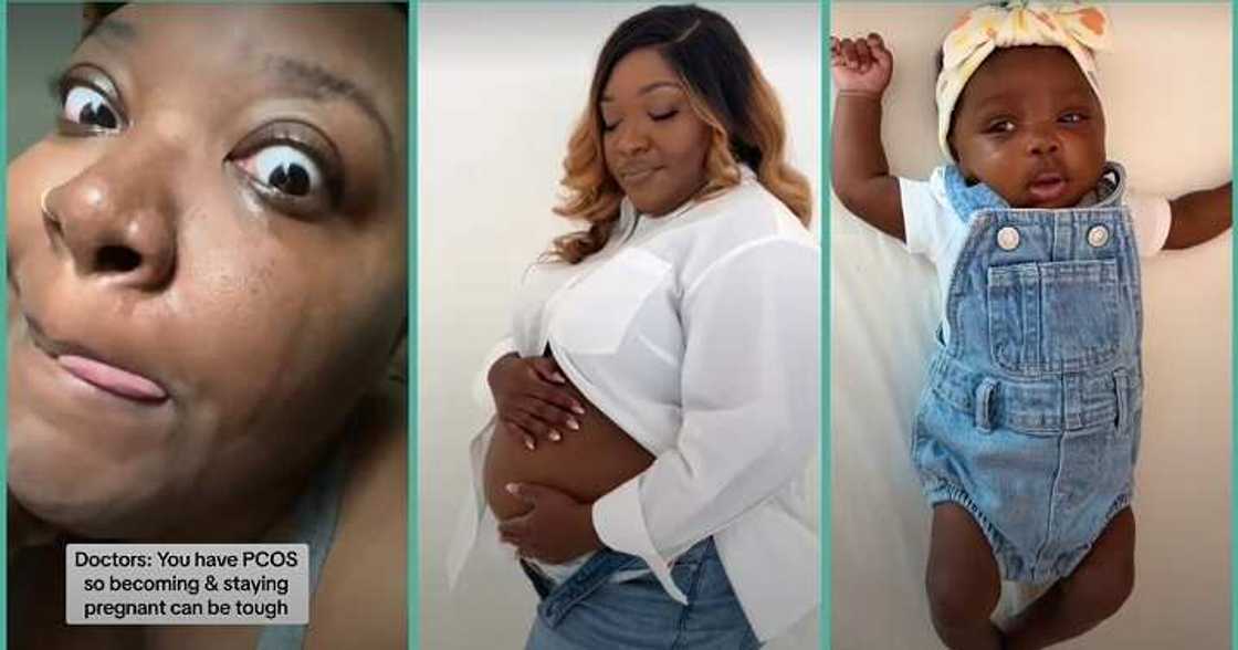 Mum shows off baby after doctors claimed she may not deliver Mum shows off baby after doctors claimed she may not deliver