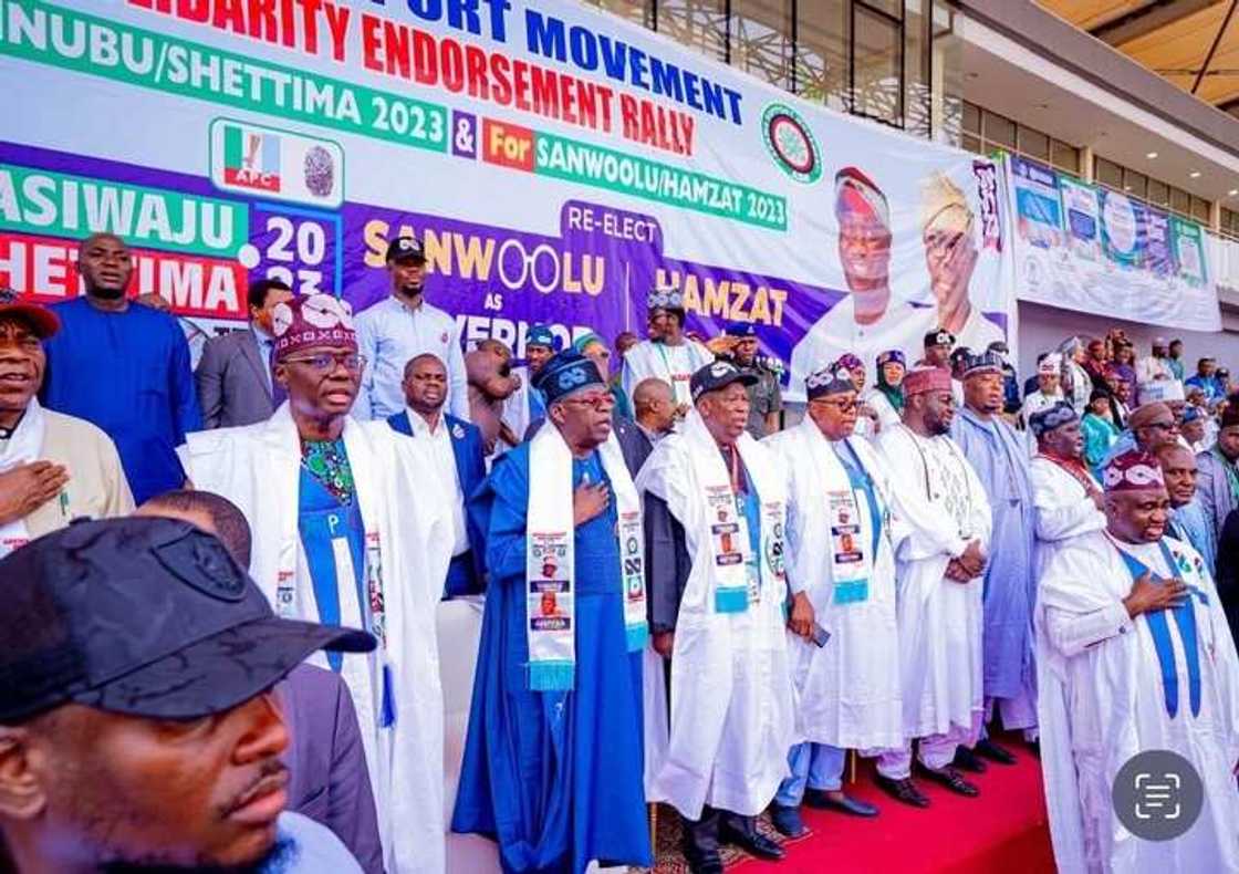 Bola Tinubu, 2023 elections, APC, Lagos APC rally Bola Tinubu, 2023 elections, APC, Lagos APC rally