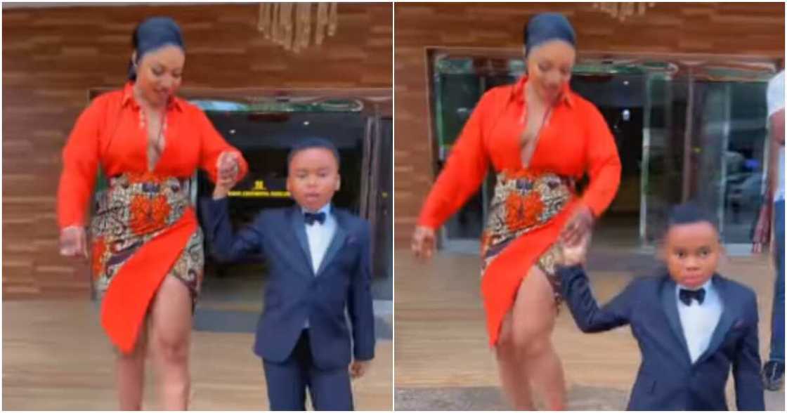 Tonto Dikeh and son Tonto Dikeh and son