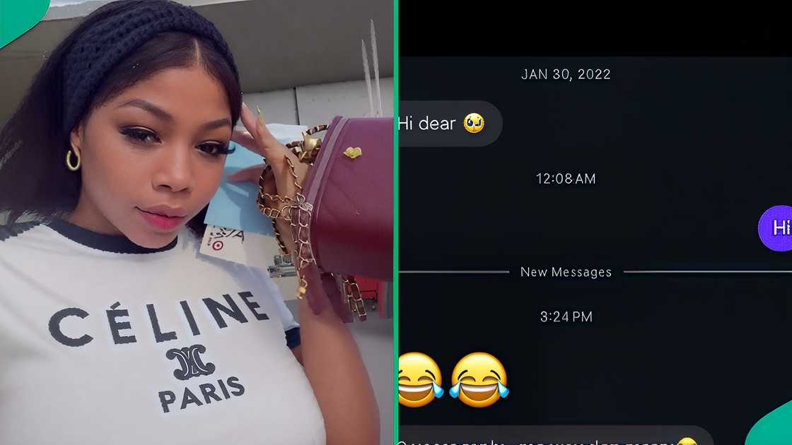 A lady receives an unexpected response after replying to a man’s DM after three years. A lady receives an unexpected response after replying to a man’s DM after three years.