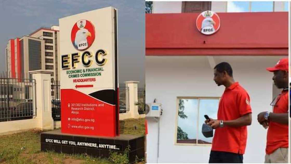 Ofishi da jami'an hukumar EFCC Ofishi da jami'an hukumar EFCC