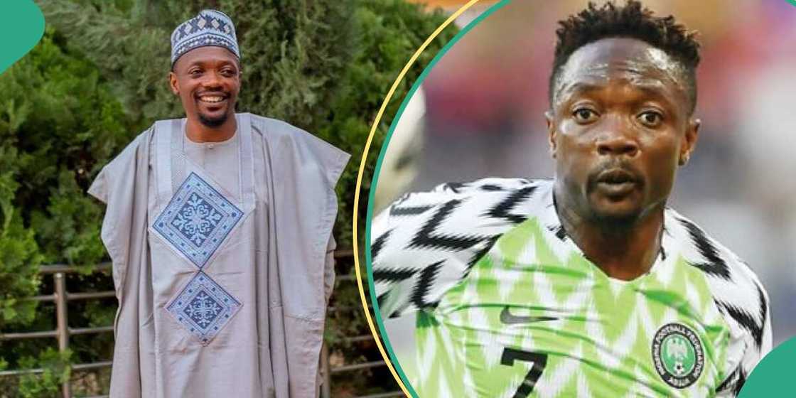 Ahmed Musa celebrates Eid Mubarak with family.