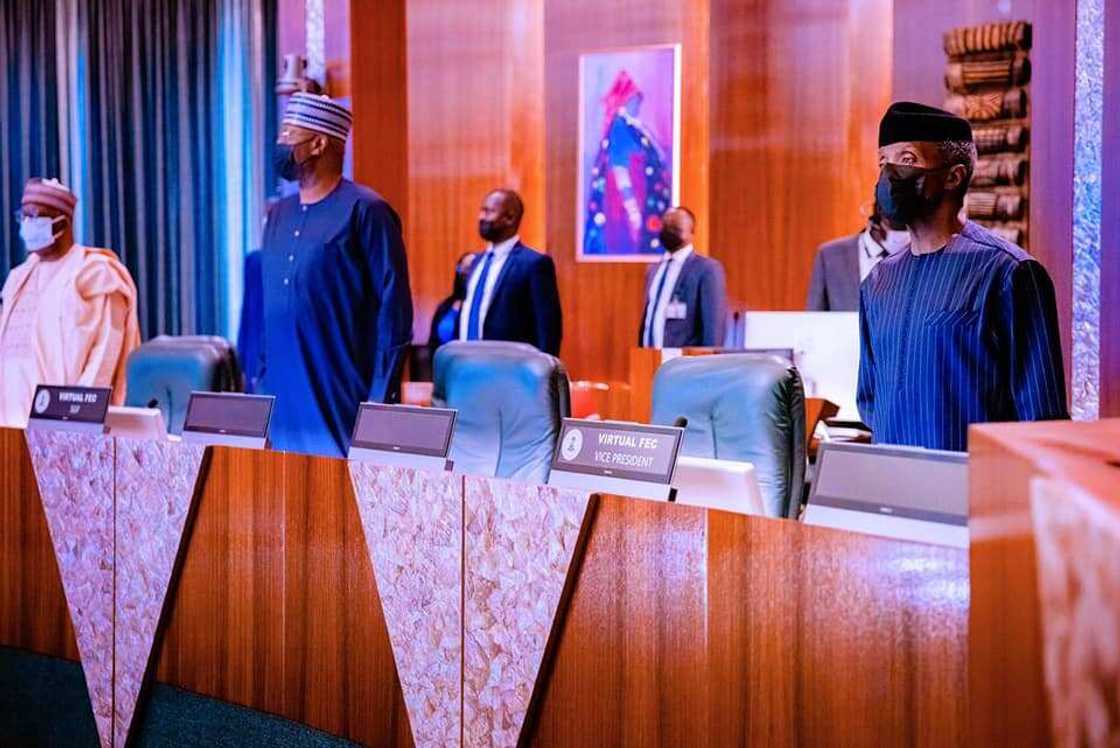 Osinbajo a Aso Villa Osinbajo a Aso Villa