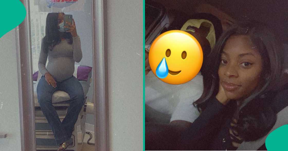 Reactions as man dumps his eight-month-pregnant wife