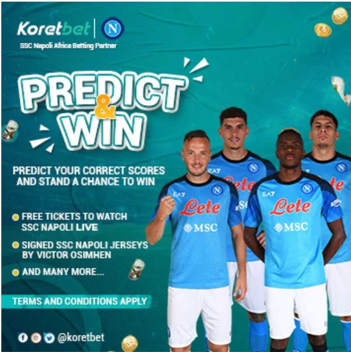 Koretbet Partners with SSC Napoli: Launches with Super Odds and a 130% Bonus on Deposits Koretbet Partners with SSC Napoli: Launches with Super Odds and a 130% Bonus on Deposits
