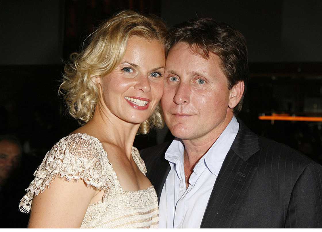 Sonja Magdevski and Emilio Estevez attend a film festival Sonja Magdevski and Emilio Estevez attend a film festival