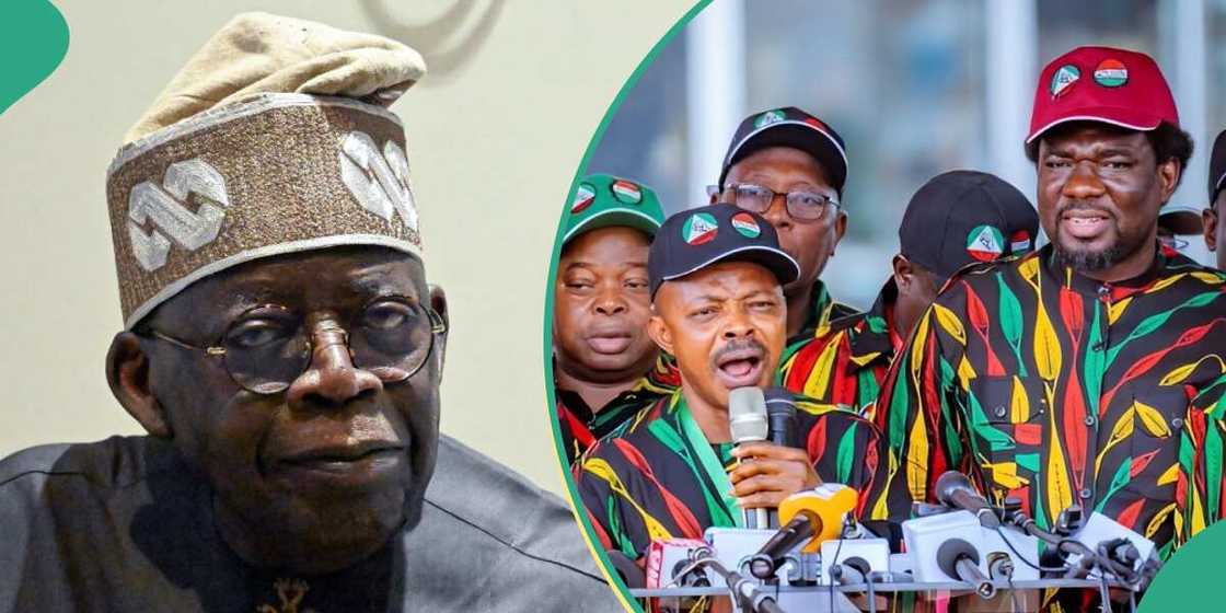 Labour urges Nigeria's president, Bola Ahmed Tinubu, to approve its minimum wage proposal Labour urges Nigeria's president, Bola Ahmed Tinubu, to approve its minimum wage proposal