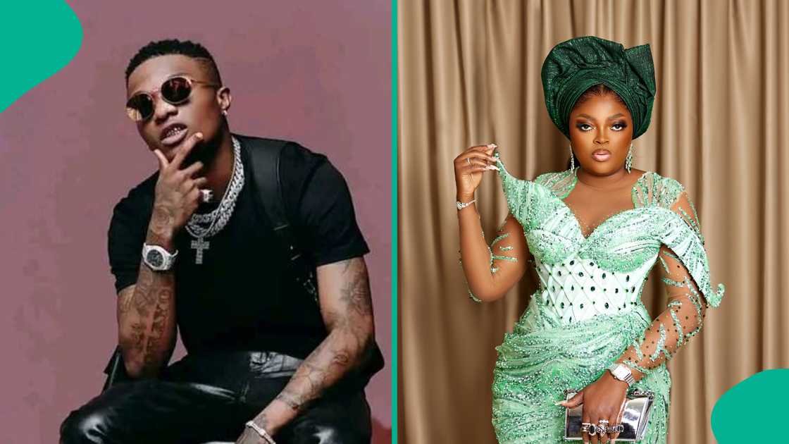 Wizkid and Funke Akindele rock classy outfits