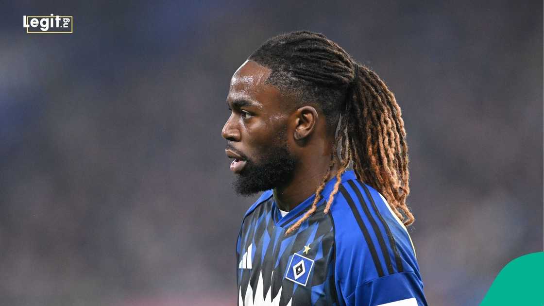 Jordan Torunarigha, Bundesliga, Hamburger SV, Borussia Dortmund, Volksparkstadion, Hamburg, Germany. Photo by: Stuart Franklin.