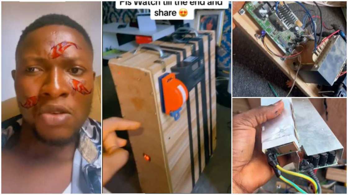 Electricity in Nigeria/Man built solar using DIY. Electricity in Nigeria/Man built solar using DIY.