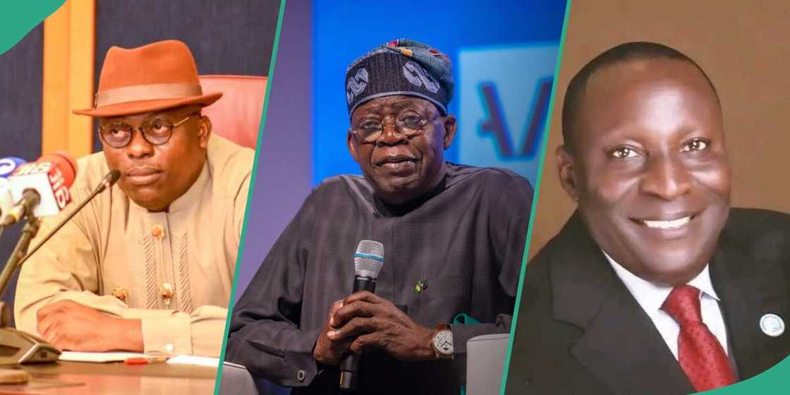 The peace deal orchestrated by President Bola Tinubu between Governor Siminalayi Fubara and his predecessor, Nyesom Wike appeared broken as two commissioners loyal to the latter, Prof. Zacchaeus Adangor and Isaac Kamalu, resigned. The peace deal orchestrated by President Bola Tinubu between Governor Siminalayi Fubara and his predecessor, Nyesom Wike appeared broken as two commissioners loyal to the latter, Prof. Zacchaeus Adangor and Isaac Kamalu, resigned.