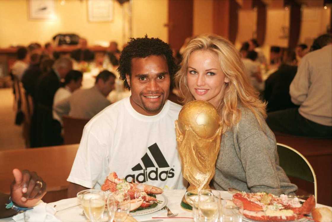 Adriana et Christian Karembeu