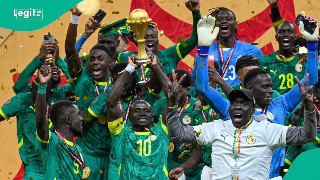 CAF, Senegal, 2025 AFCON, Morocco, Africa, Football. CAF, Senegal, 2025 AFCON, Morocco, Africa, Football.