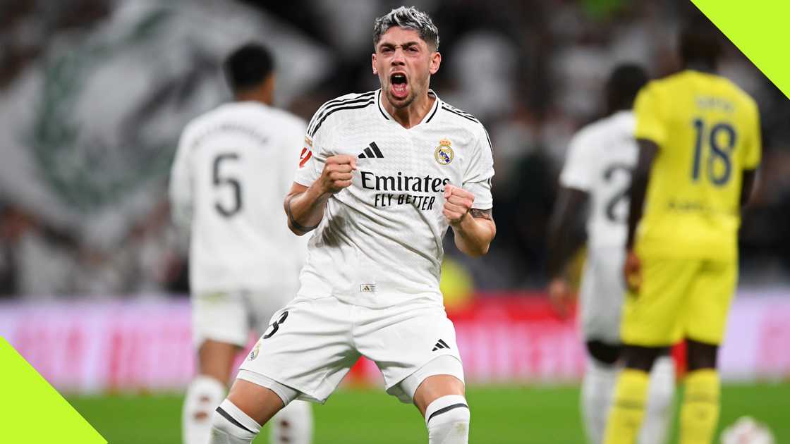 Fede Valverde scored a bullet-like goal against Villarreal in La Liga. Fede Valverde scored a bullet-like goal against Villarreal in La Liga.