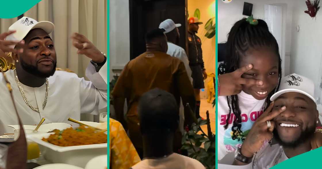 Cubana CP shares fun moment with bestie Davido. Cubana CP shares fun moment with bestie Davido.