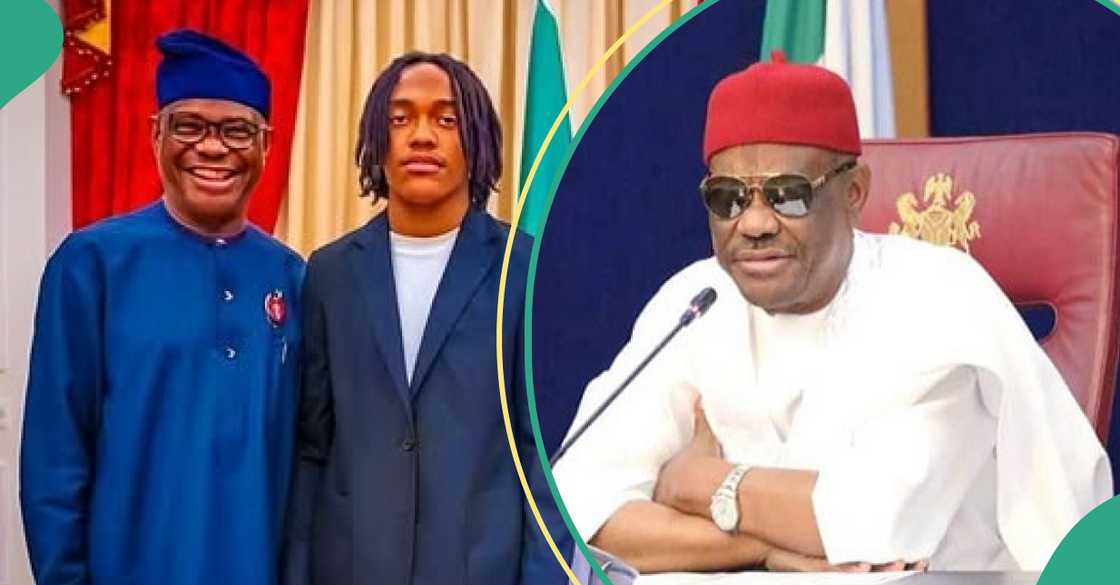 Nyesom Wike's two sons attend wedding Nyesom Wike's two sons attend wedding