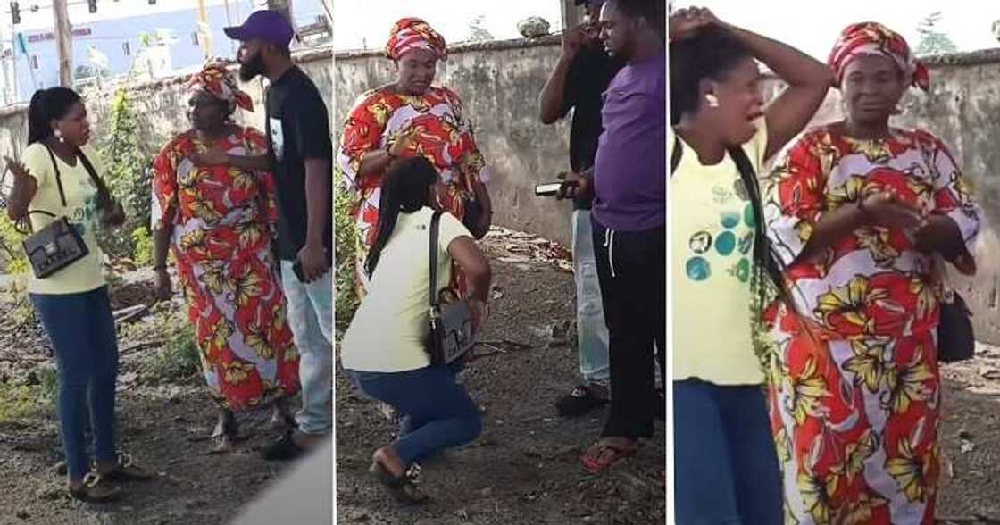 Nigerian mum pranks son's lover Nigerian mum pranks son's lover