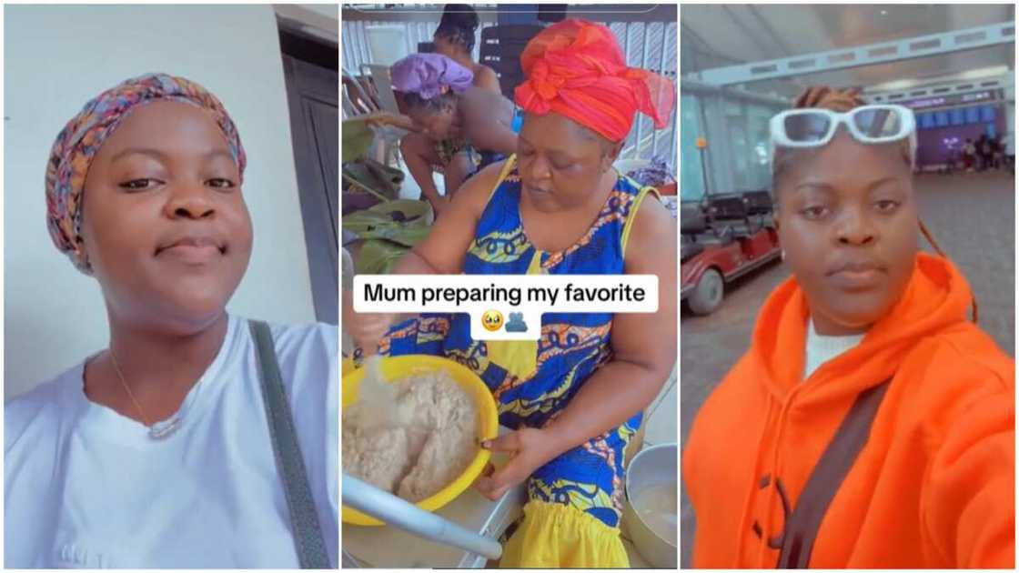 Relocating to Canada/Lady bought foodstuffs. Relocating to Canada/Lady bought foodstuffs.