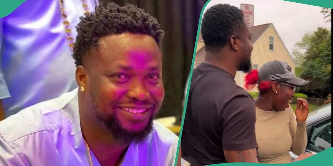Actor Omobanke gifts daughter new car on 21st birthday. Actor Omobanke gifts daughter new car on 21st birthday.