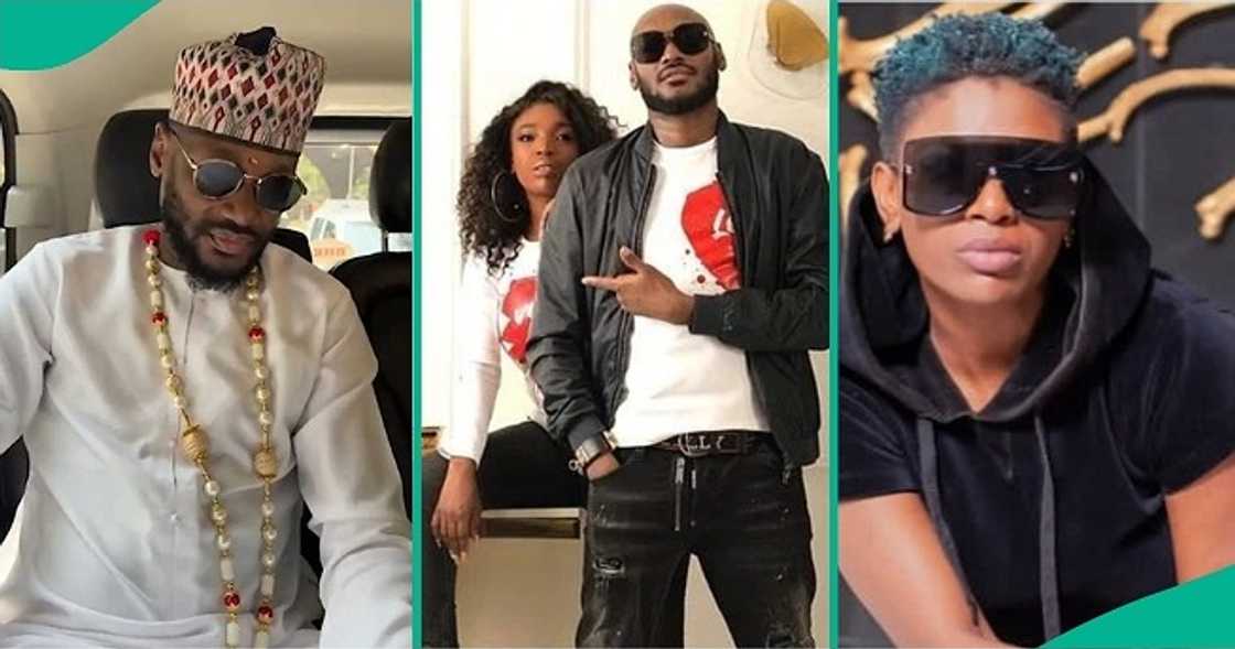 Lady tackles Tuface Idibia for addressing Annie by her maiden name Lady tackles Tuface Idibia for addressing Annie by her maiden name