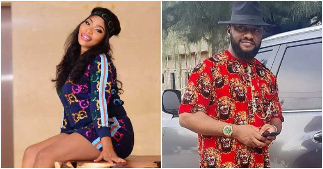 Nollywood's Doris Ogala and Yul Edochie Nollywood's Doris Ogala and Yul Edochie