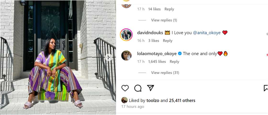 Lola Okoye hails ex-cowife Anita Okoye Lola Okoye hails ex-cowife Anita Okoye