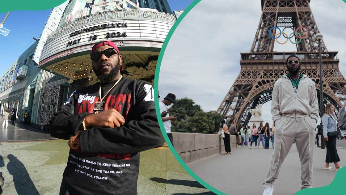 Odumodu Blvck in LA and France