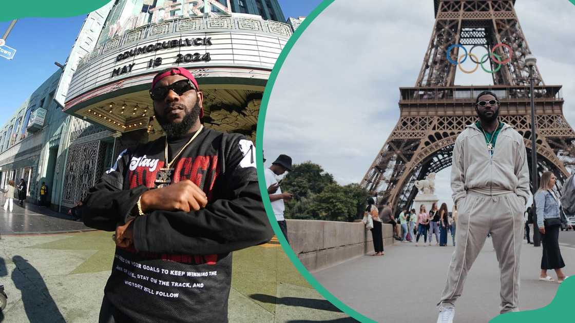 Odumodu Blvck in LA and France Odumodu Blvck in LA and France