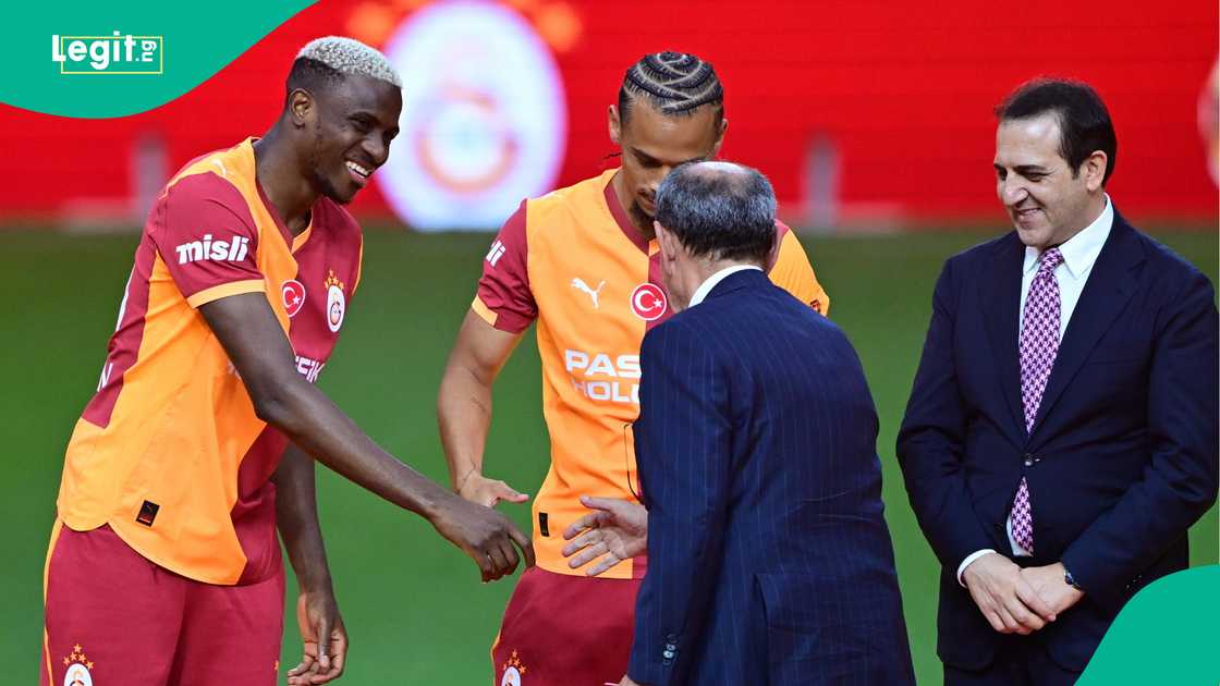 Victor Osimhen, Leroy Sane, Dursun Ozbek, Abdullah Kavukcu, Galatasaray.