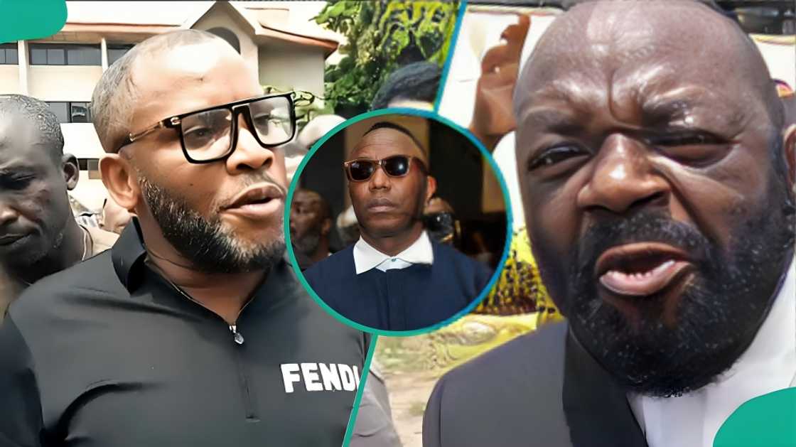 The Federal High Court makes a ruling following the police arrest of Sowore, Nnamdi Kanu’s brother and lawyer. The Federal High Court makes a ruling following the police arrest of Sowore, Nnamdi Kanu’s brother and lawyer.