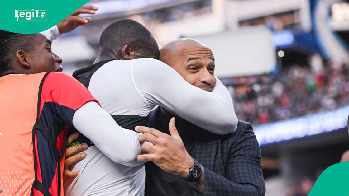 Cecilio Waterman said Thierry Henry is his idol. Cecilio Waterman said Thierry Henry is his idol.