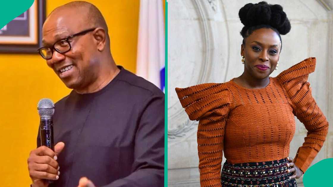 Chimamanda Adichie backs Peter Obi for presidency in 2027. Chimamanda Adichie backs Peter Obi for presidency in 2027.