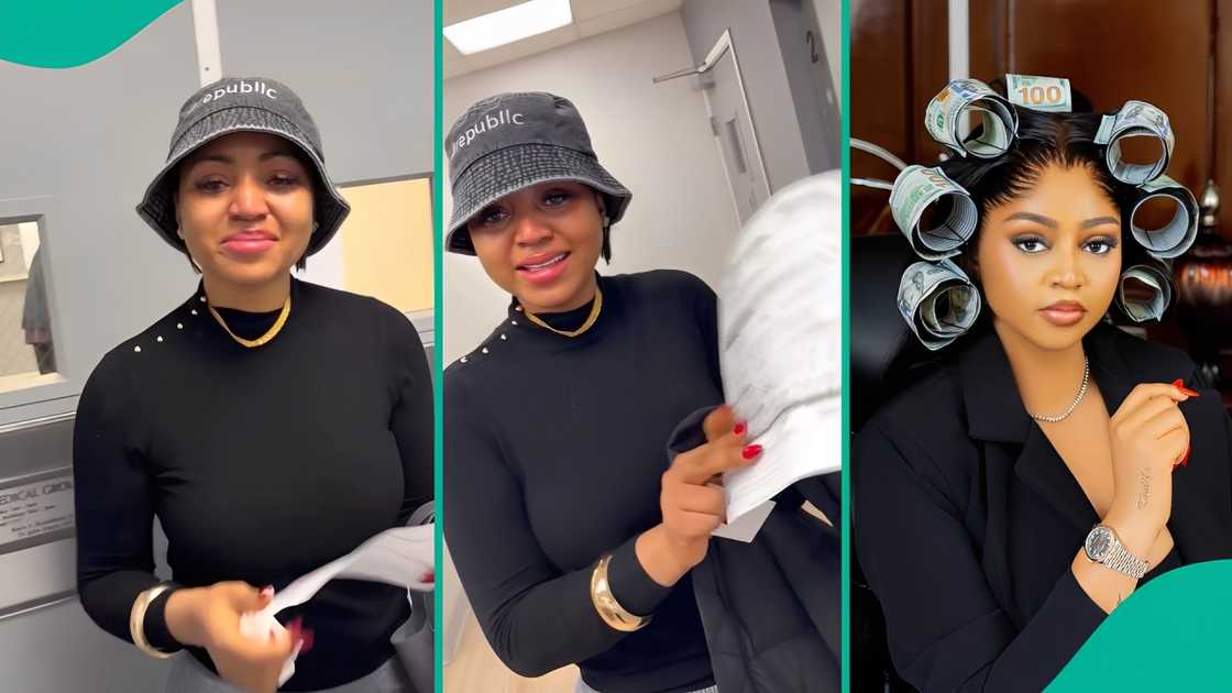 Regina Daniels finally takes drug test abroad.