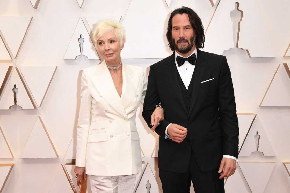 Patricia Taylor and actor Keanu Reeves