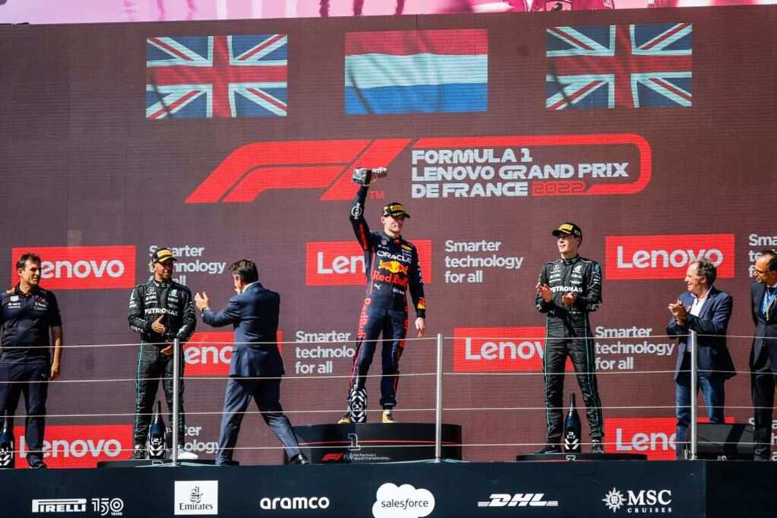 Hamilton et Verstappen Hamilton et Verstappen