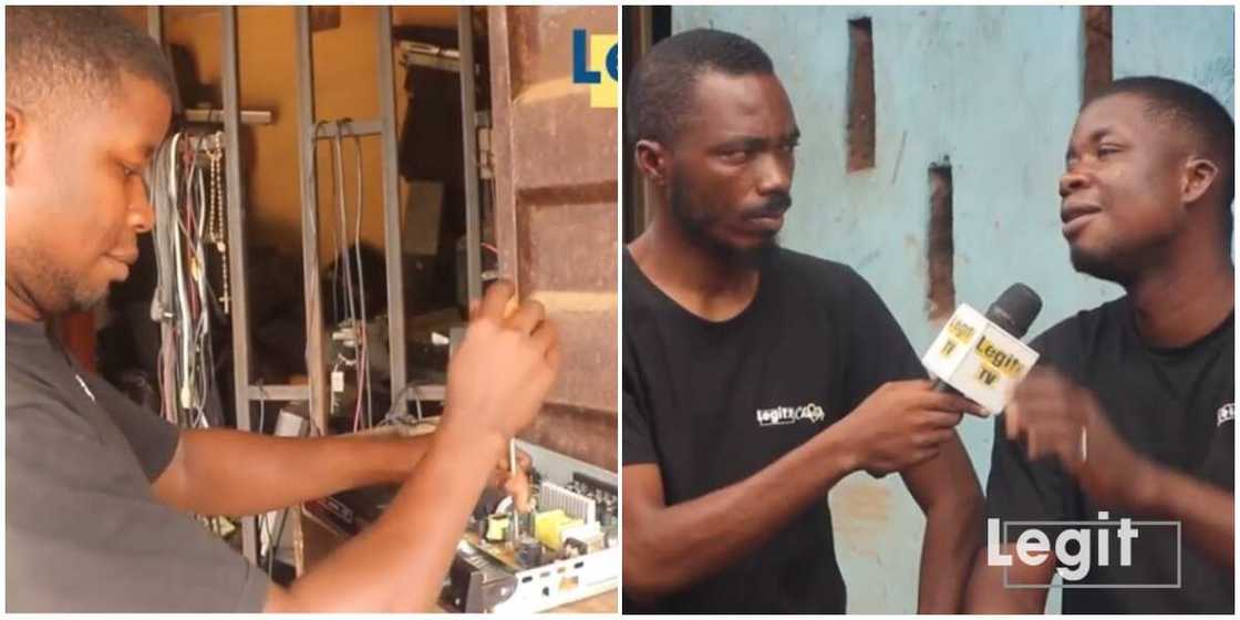 Young Libya returnee who left with N750k and came back empty shares touching story Young Libya returnee who left with N750k and came back empty shares touching story