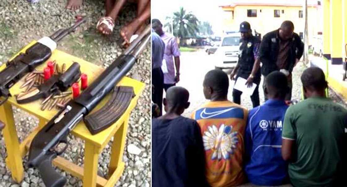 Rundunar 'Yan Sanda Ta Cafke 'Yan Bindigan dake Karbar Kudin Fansa Kuma Su Kashe Mutum Rundunar 'Yan Sanda Ta Cafke 'Yan Bindigan dake Karbar Kudin Fansa Kuma Su Kashe Mutum